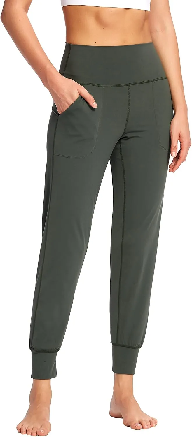 Buttery Soft Joggers/Active Sweatpants with Pockets, Womens High Waist Workout Yoga Pants