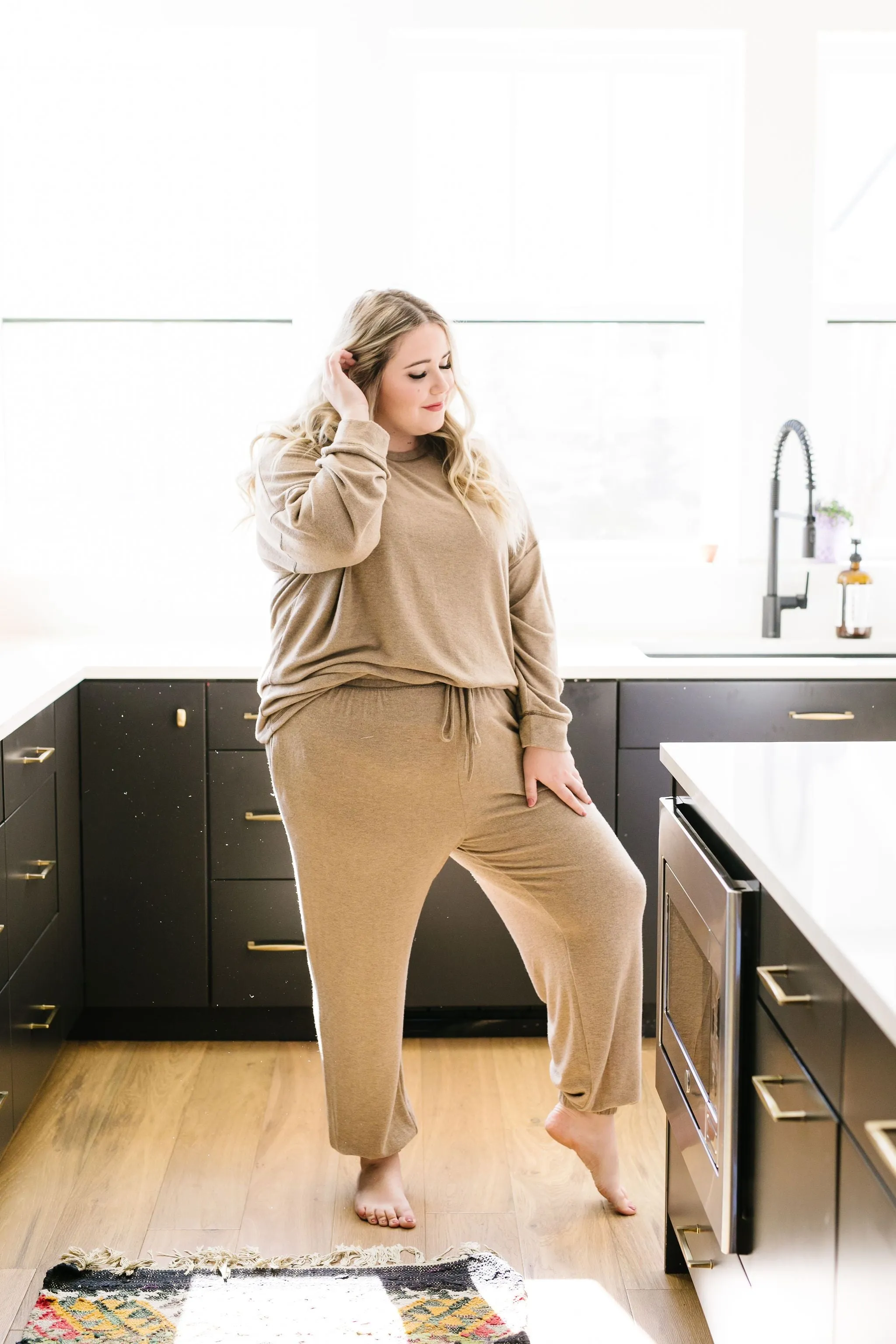 Camel Manhattan Loft Soft Joggers