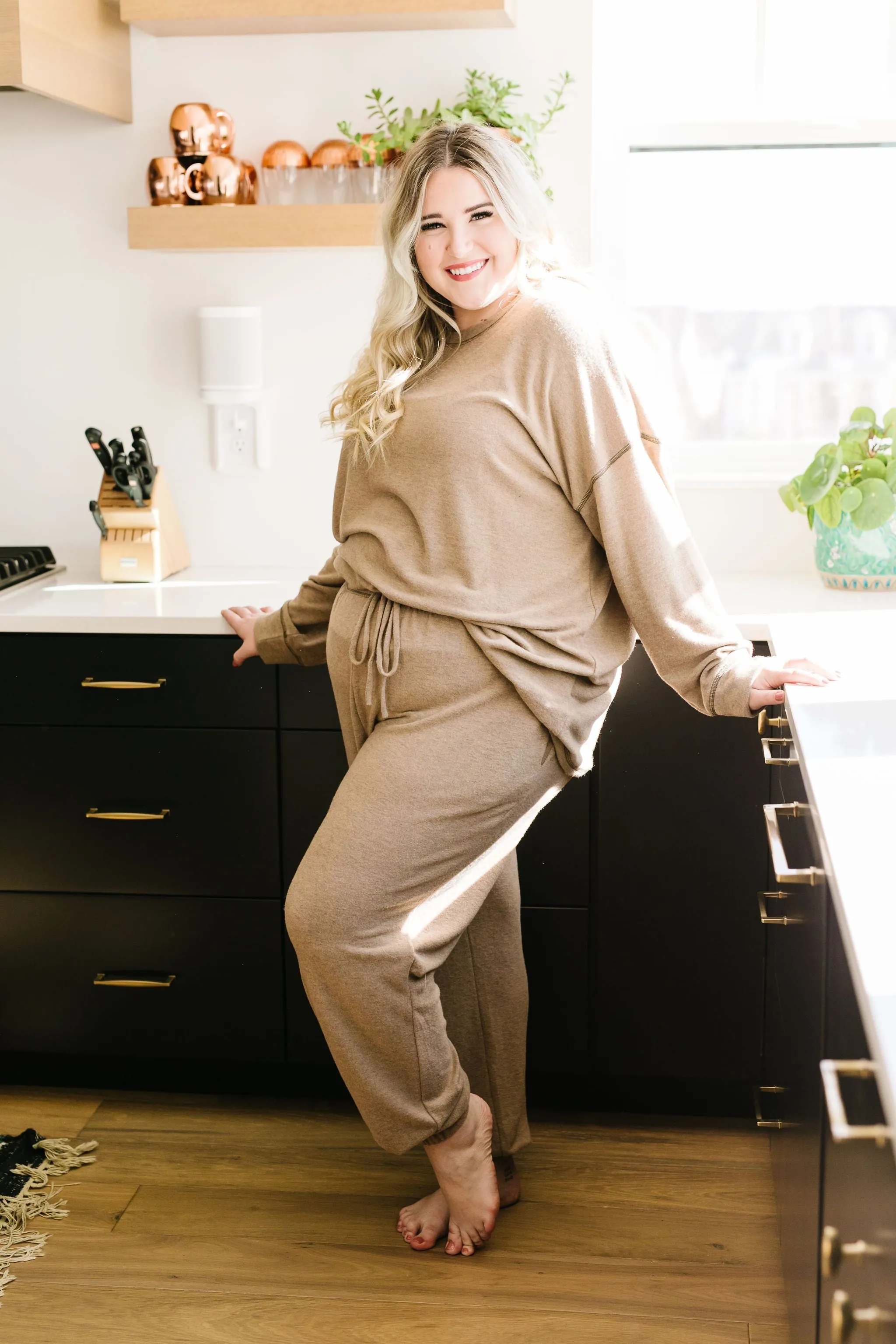 Camel Manhattan Loft Soft Joggers