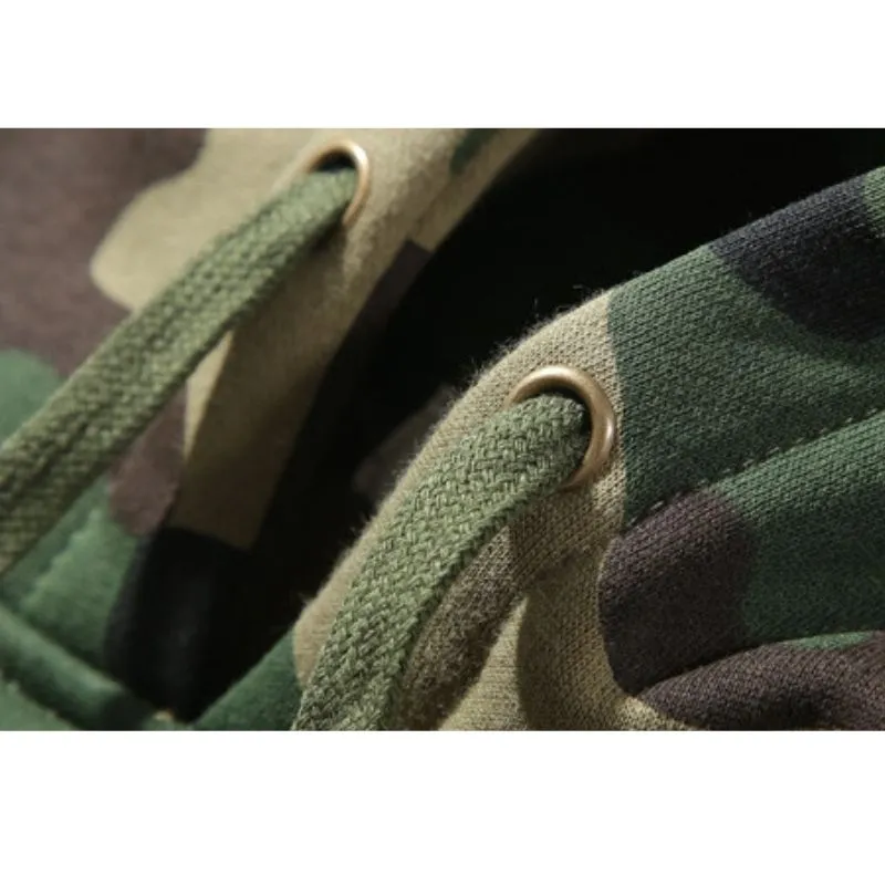 Camo Loose Casual Hoodie