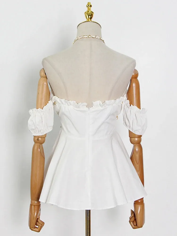 Chains Minimalist  Blouse