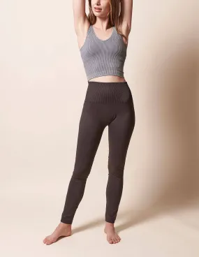 Control Fit High Waist Leggings - Charcoal Only