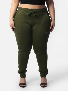 Green Mini HOF11 Bedazzled Joggers