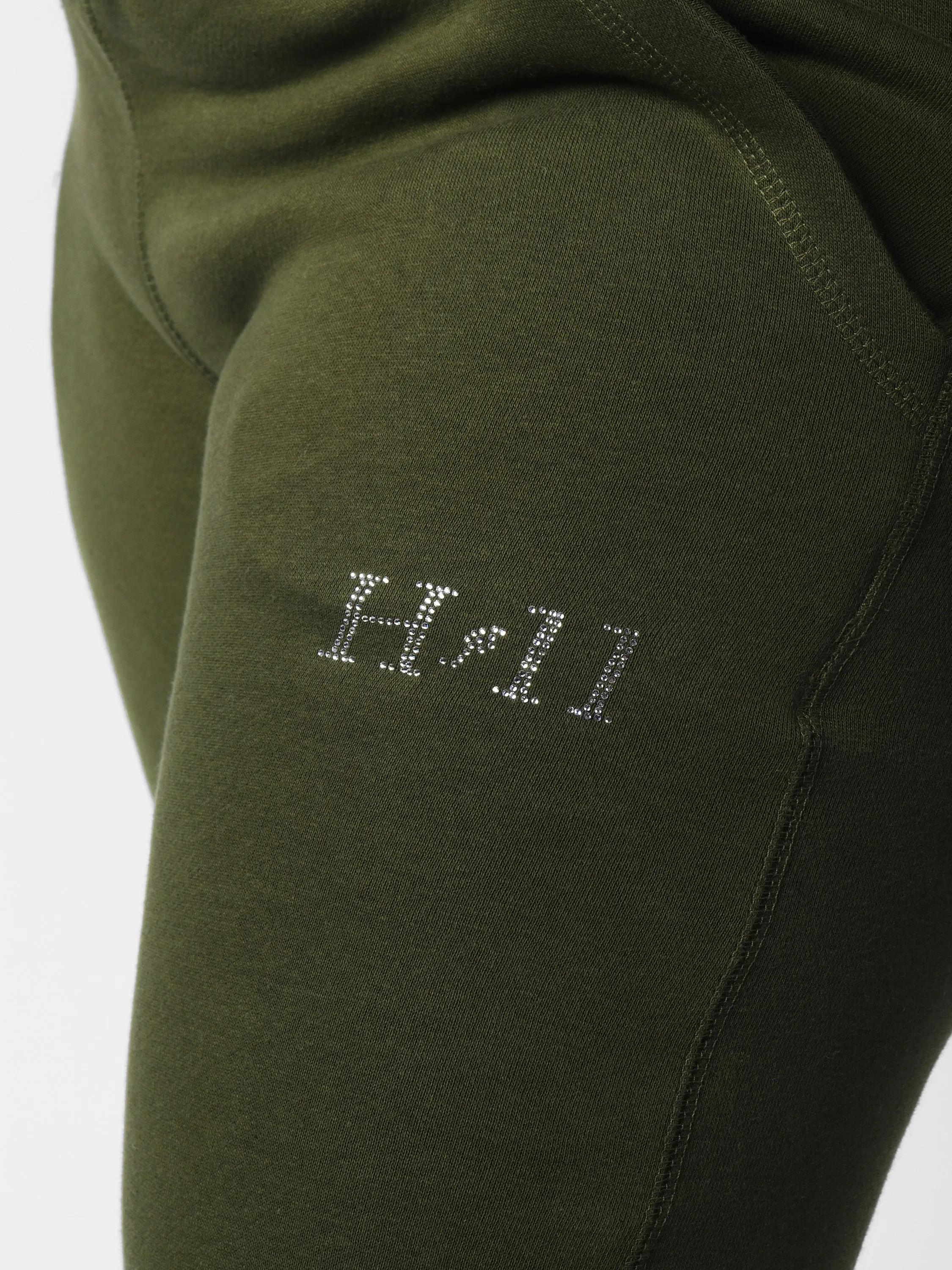 Green Mini HOF11 Bedazzled Joggers