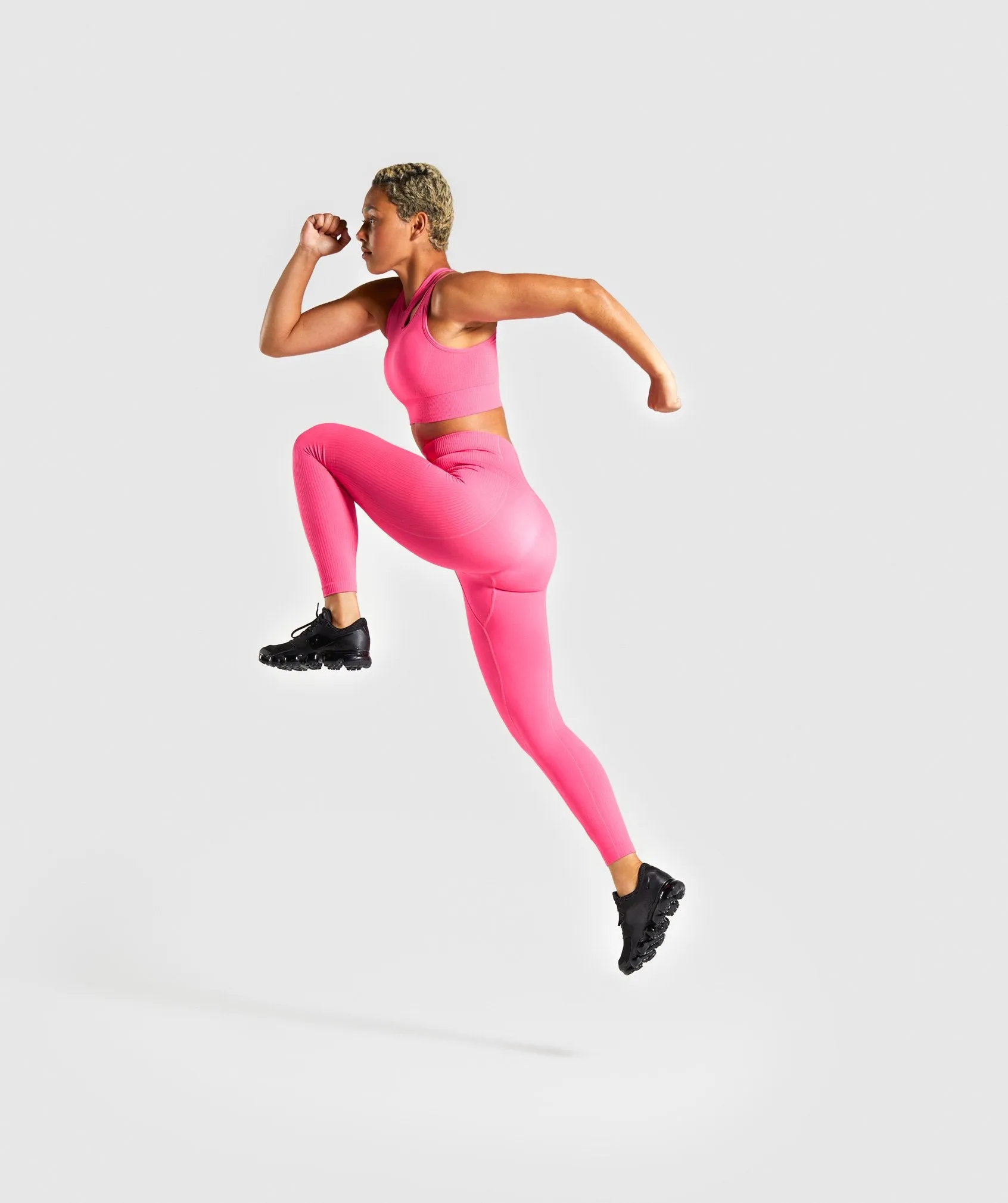 Gymshark Ultra Seamless Leggings - Cyber Pink