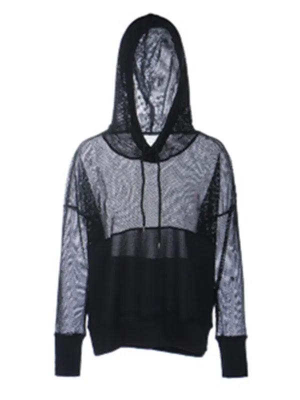Hollow Breathable Leisure Sports Hoodie