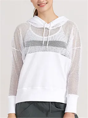 Hollow Breathable Leisure Sports Hoodie