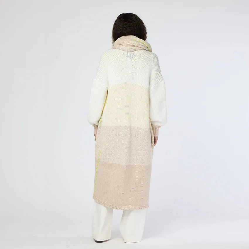 KERRI ROSENTHAL ALAINA STRIPE DUSTER