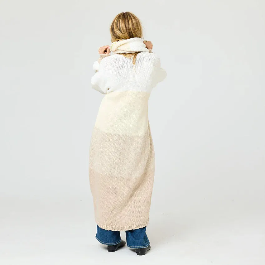 KERRI ROSENTHAL ALAINA STRIPE DUSTER