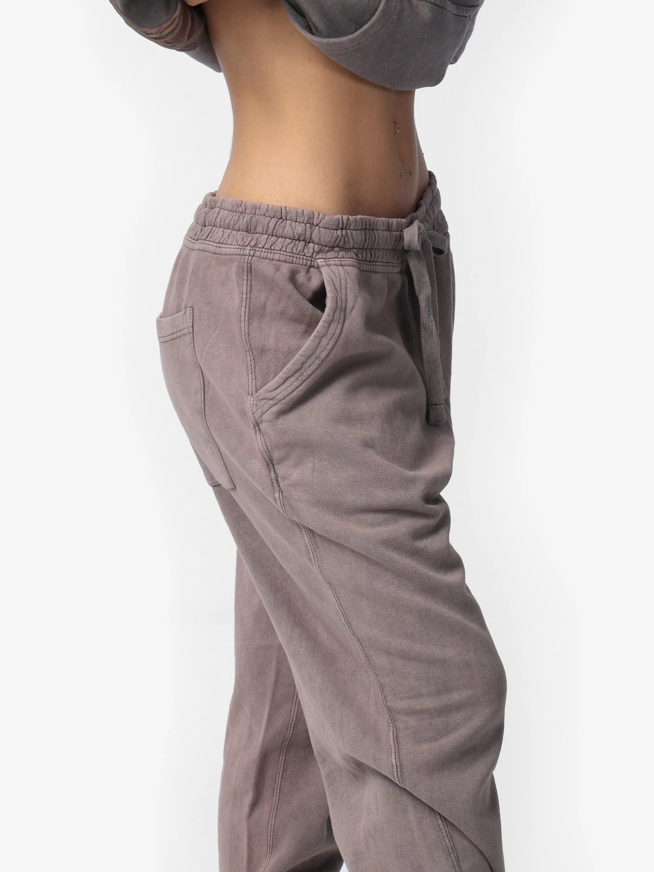 Lavender Vintage Wash Joggers