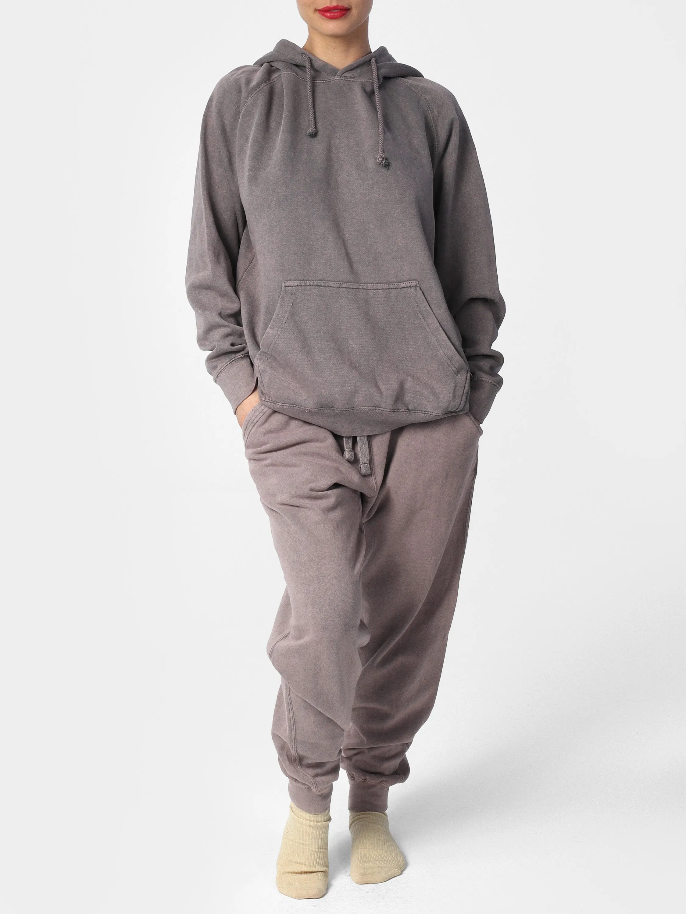 Lavender Vintage Wash Joggers