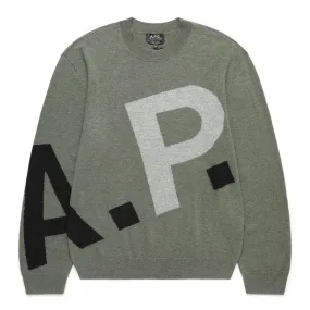 LOGO ALL OVER PULLOVER