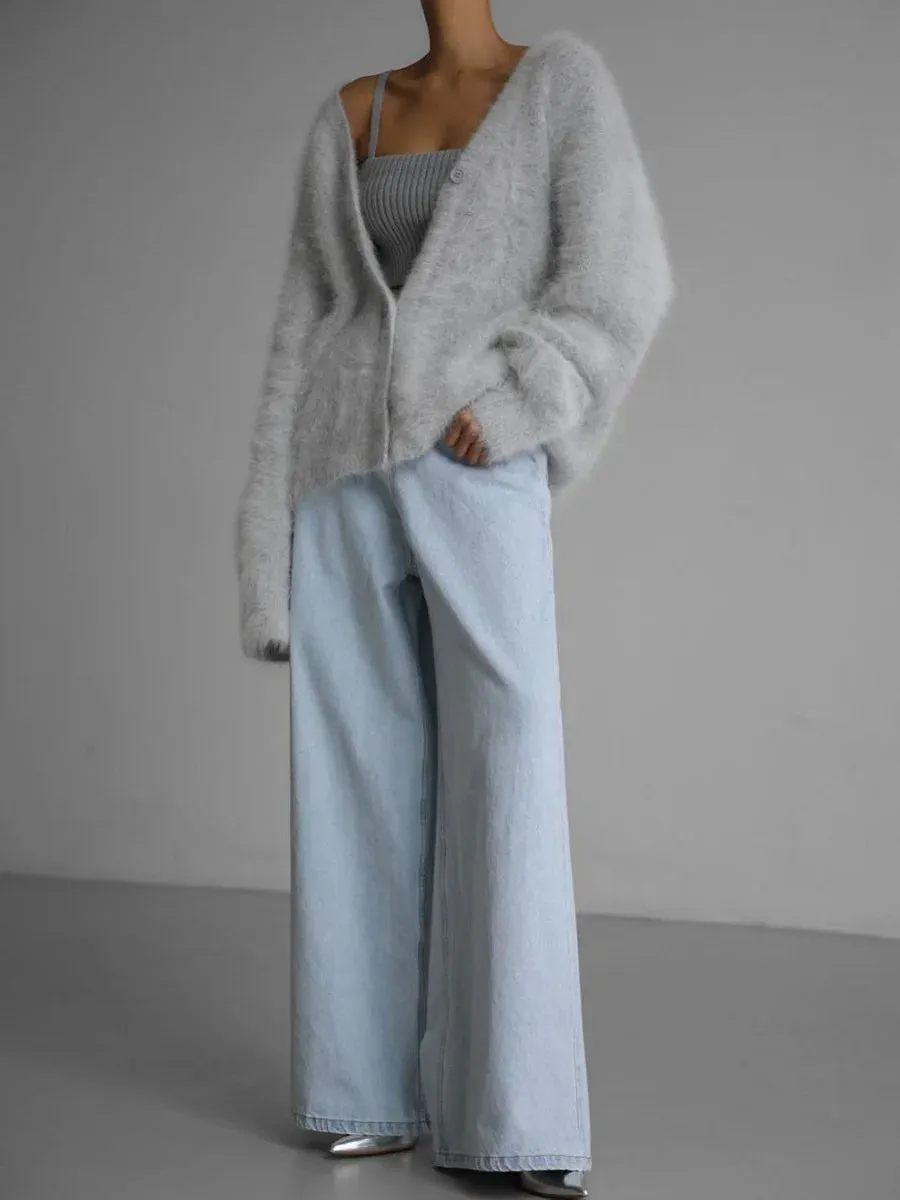Loose Cardigan Sweater Jacket