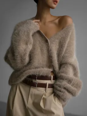 Loose Cardigan Sweater Jacket