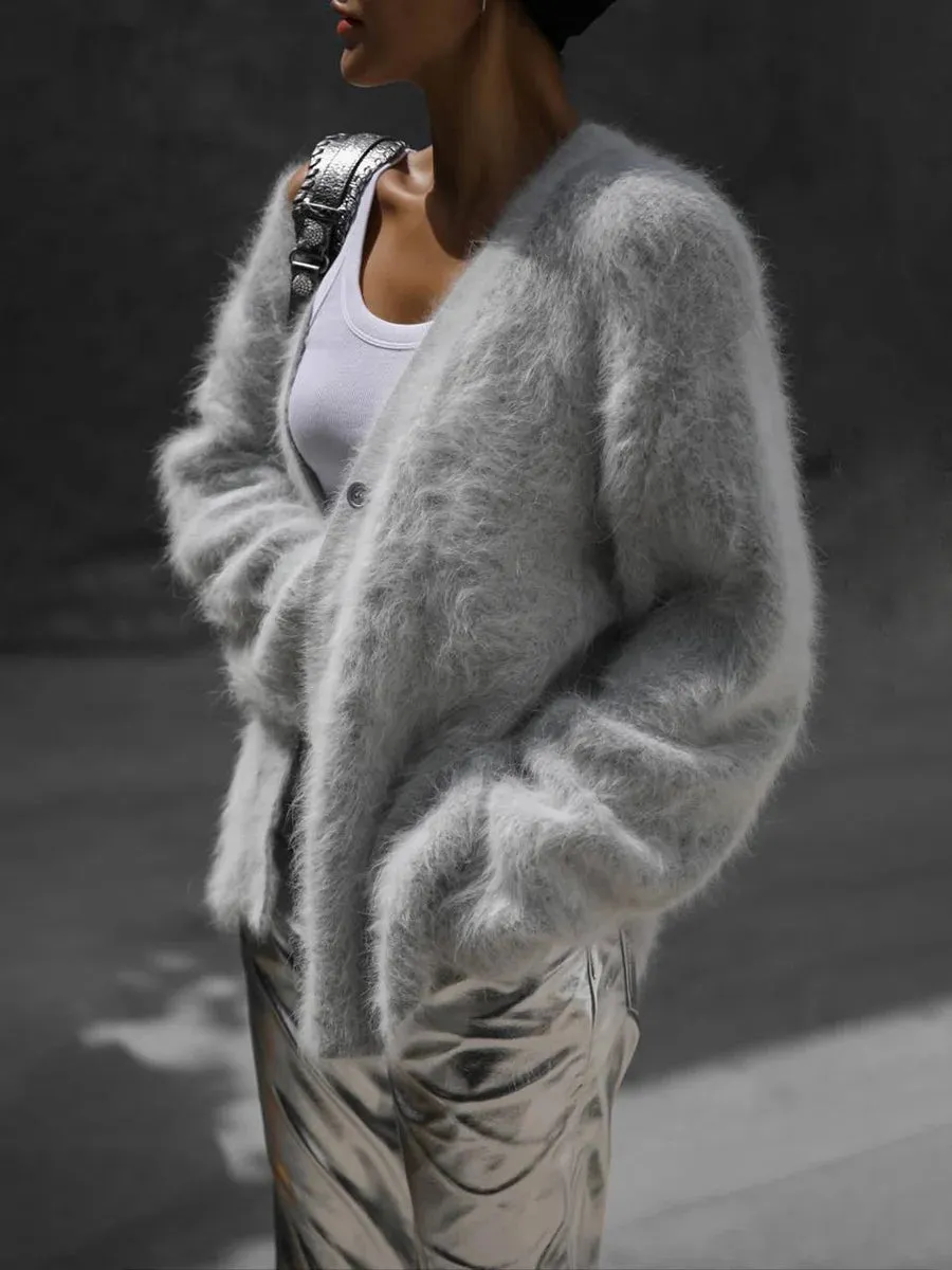 Loose Cardigan Sweater Jacket