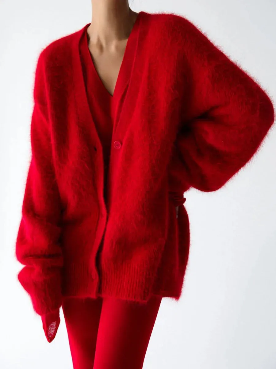 Loose Cardigan Sweater Jacket