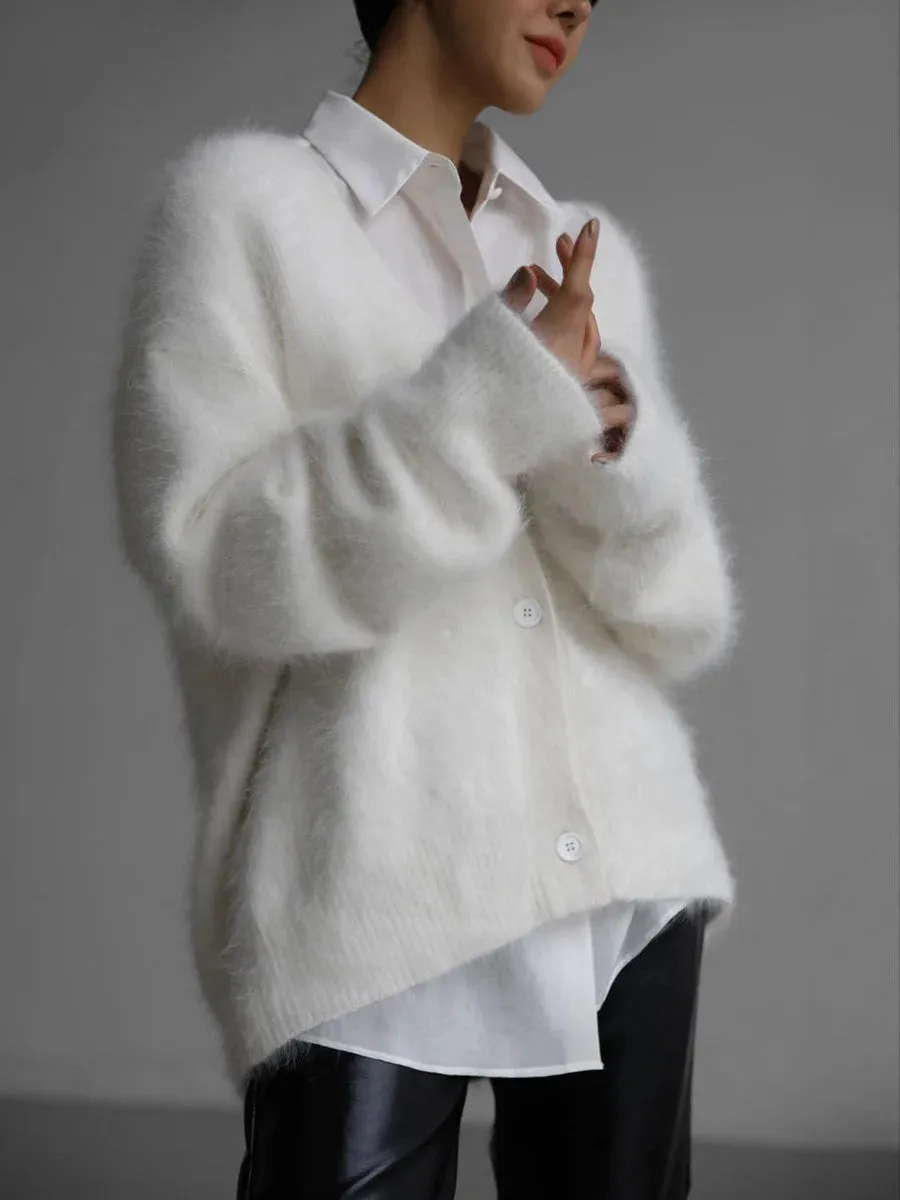 Loose Cardigan Sweater Jacket