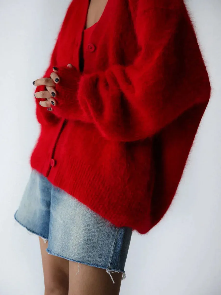 Loose Cardigan Sweater Jacket