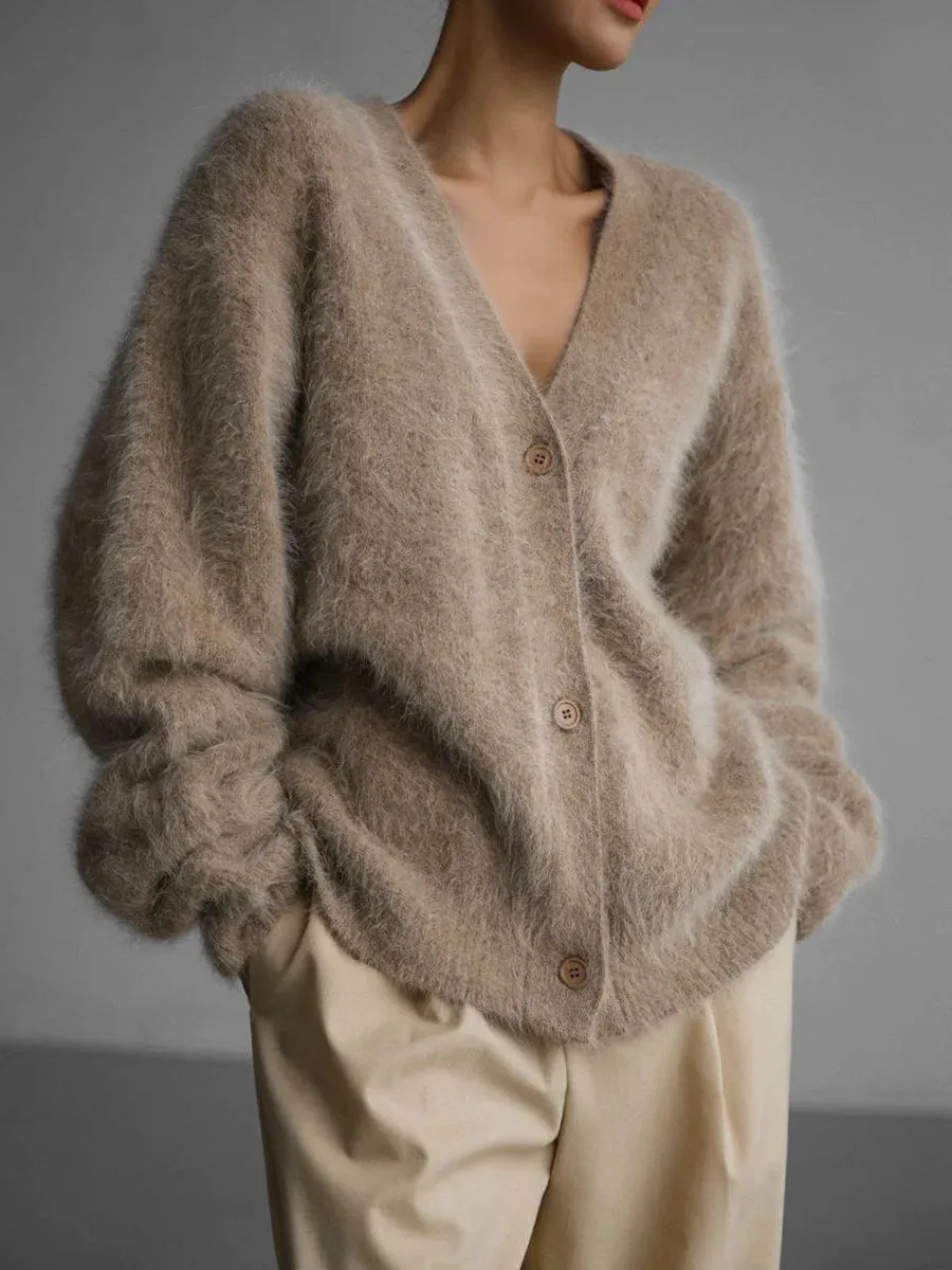 Loose Cardigan Sweater Jacket