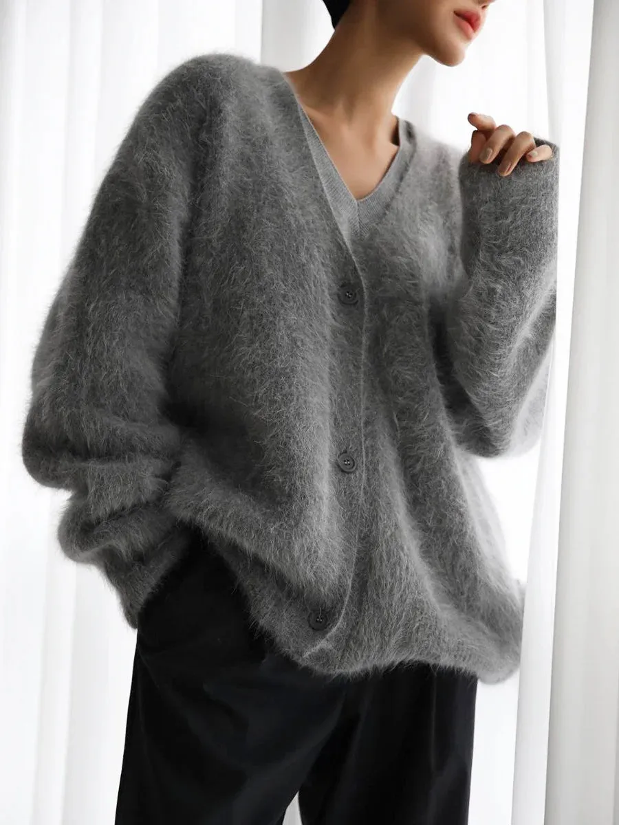 Loose Cardigan Sweater Jacket