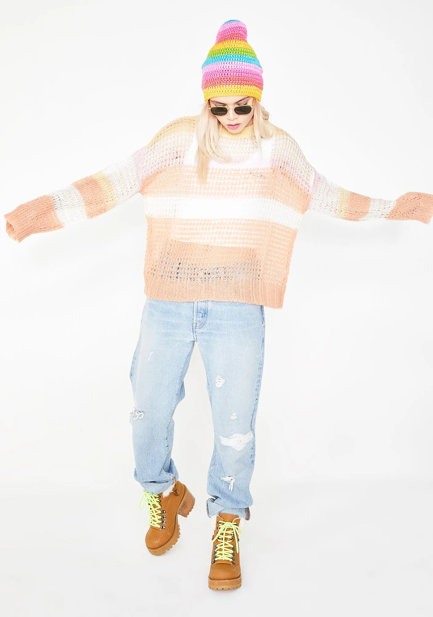 Malibu Sunrise Knit Sweater