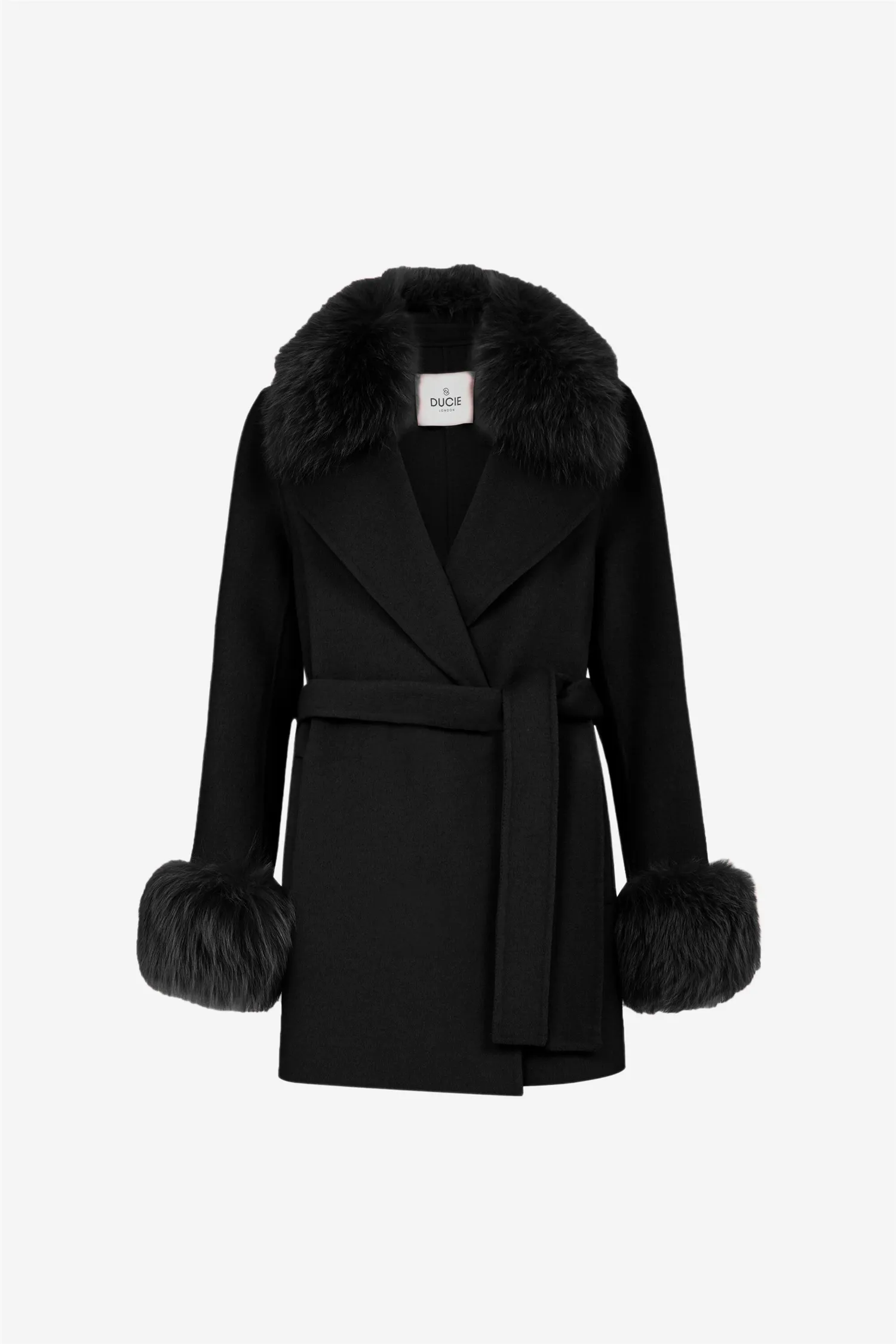 Marta Coat Short Black