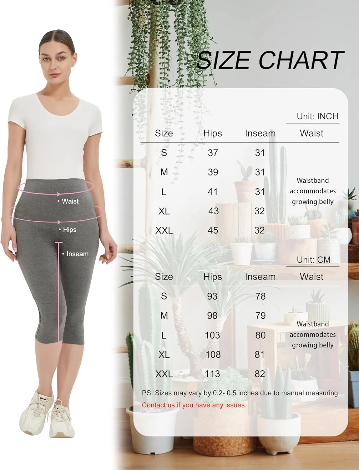 Maternity Shorts High Waisted Women Capri Pregnancy Soft Yoga Joggers Lounge Pants