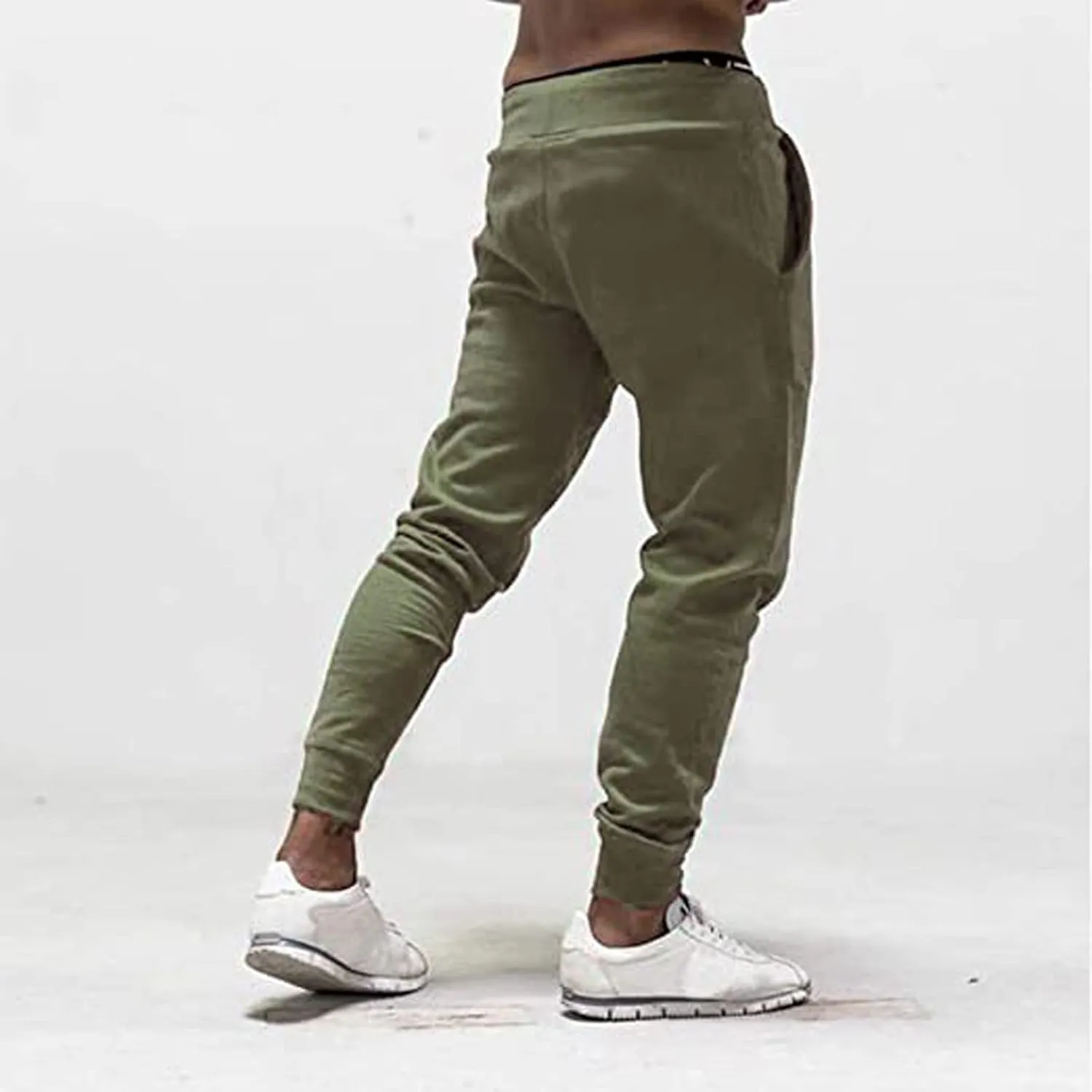Mens Workout Cargo Sweatpants Active Soft Fleece Jogger Sport Lounge Pants Mens Casual Cargo Pants Sports Sweatpants