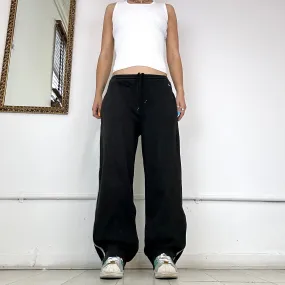 Nike black soft jersey joggers