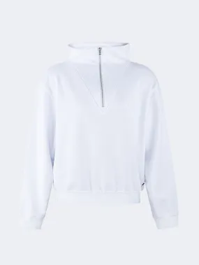 Oil And Gaz Classic Women Lifestyle Pullover White