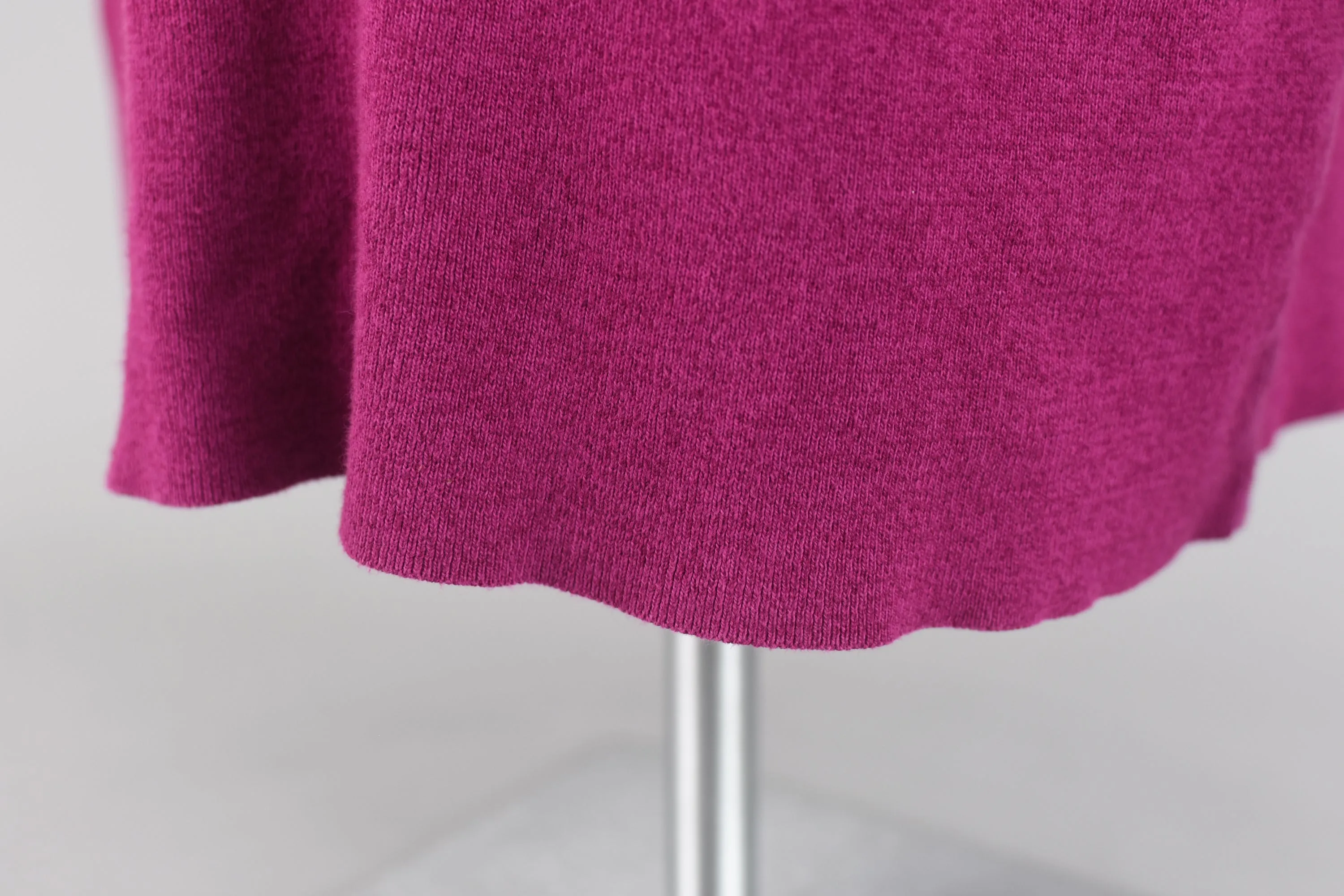 Park Hurst Magenta Pink Mockneck Knit Sweater Women's Large