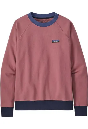 Patagonia P-6 Women's Organic Crew Sweatshirt - Light Star Pink