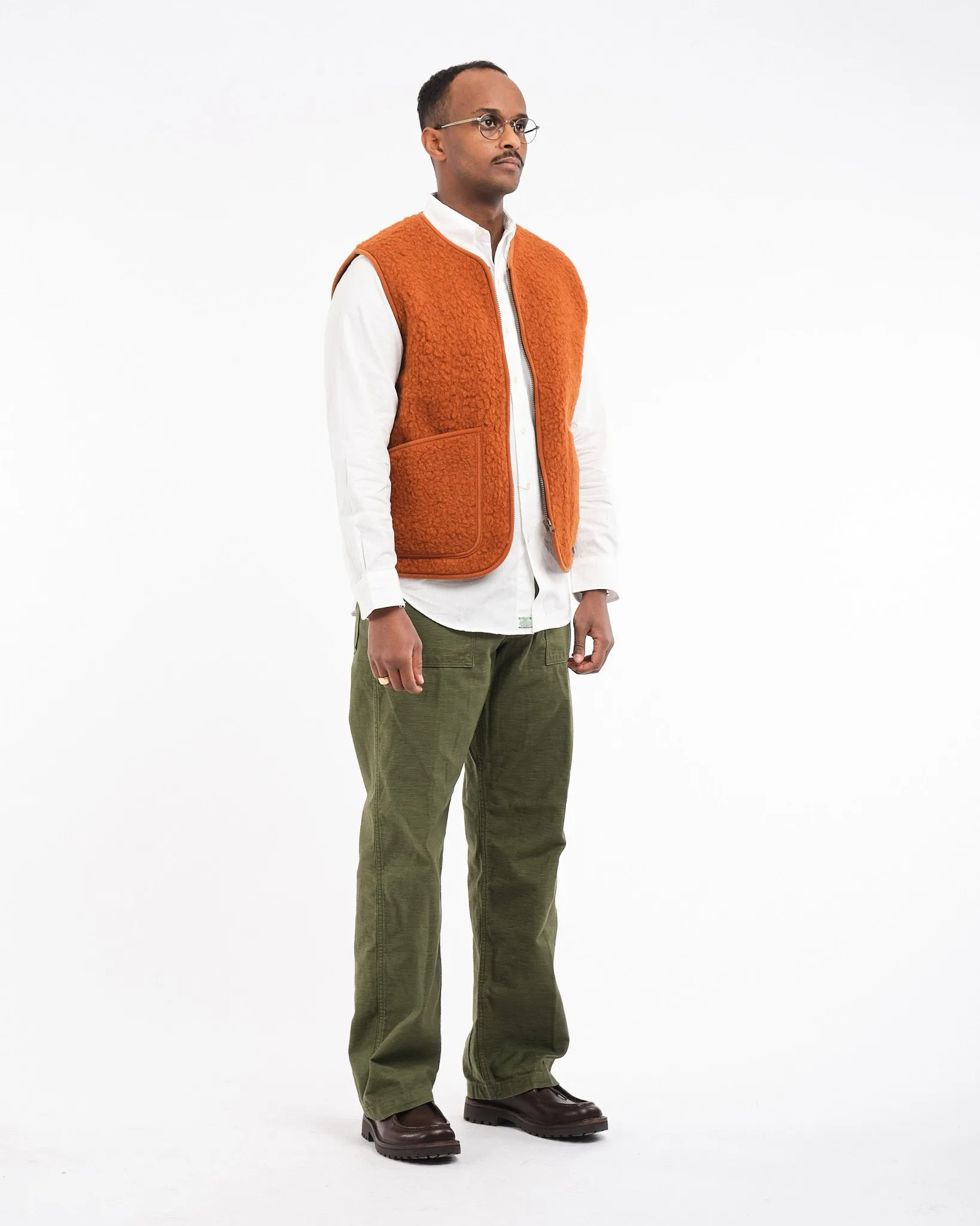 Pepitko Wool Vest Fox