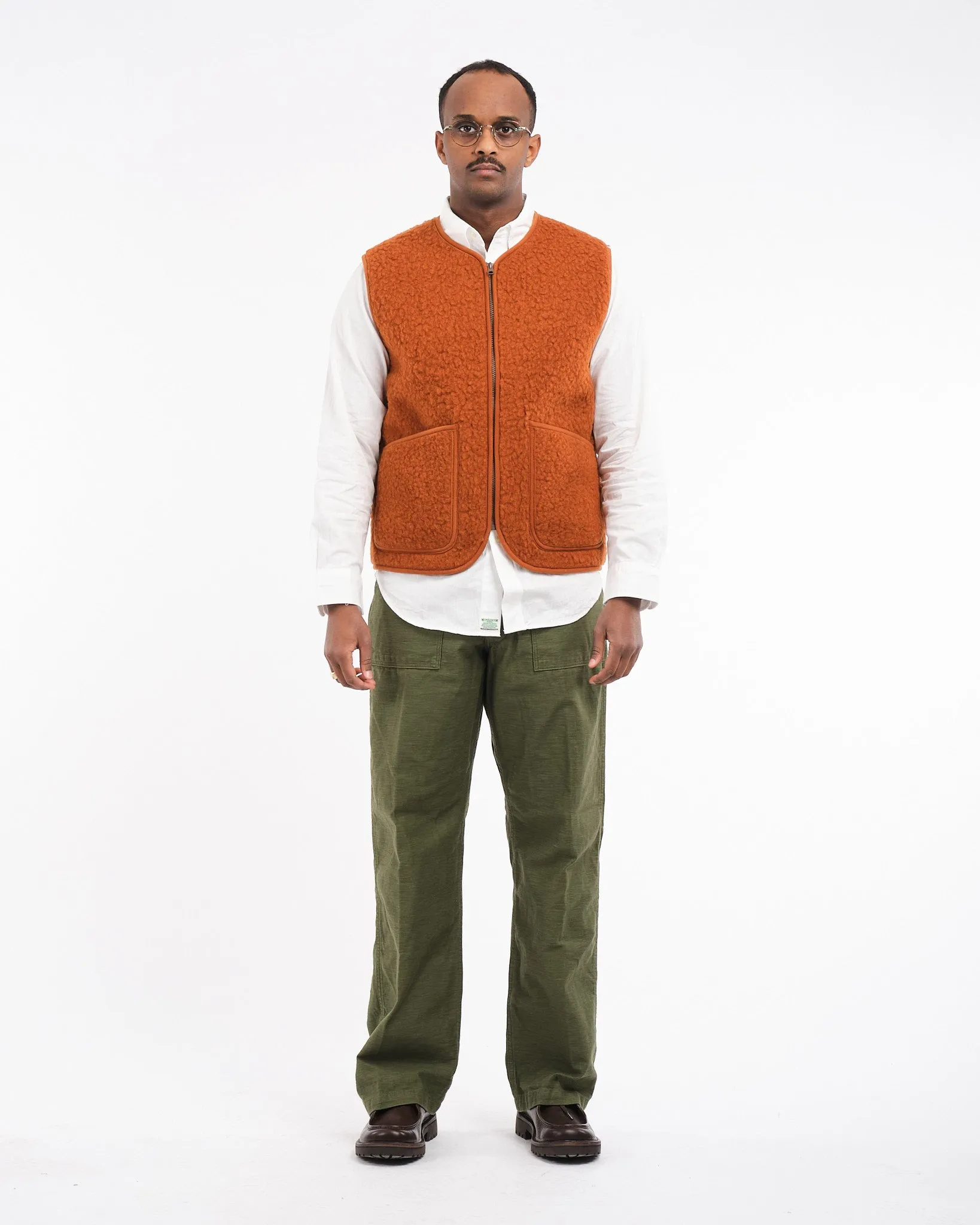 Pepitko Wool Vest Fox