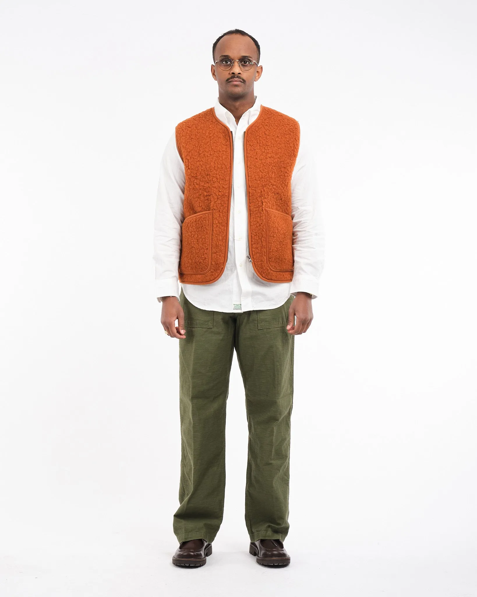 Pepitko Wool Vest Fox
