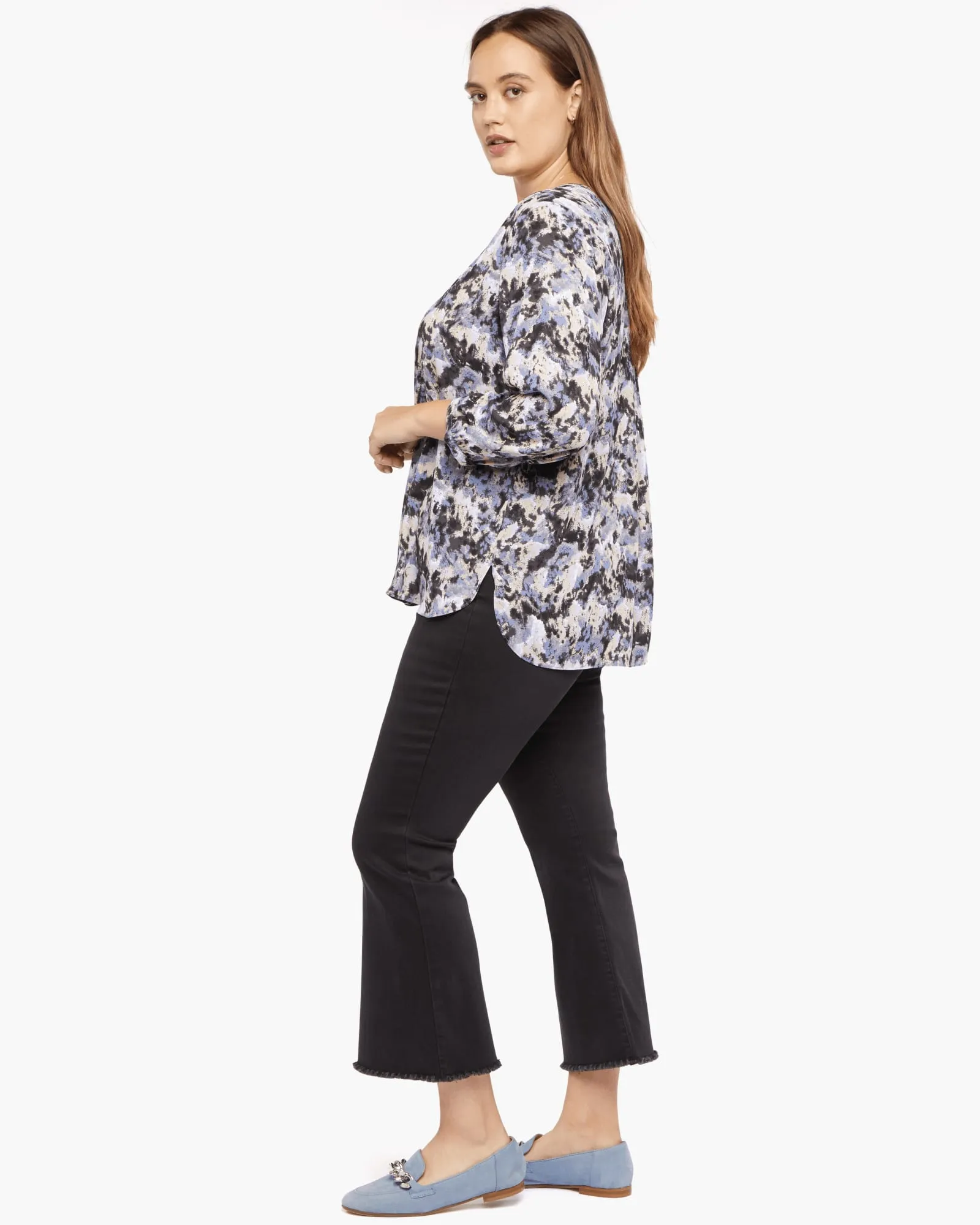 Pintuck Blouse | Oakdale