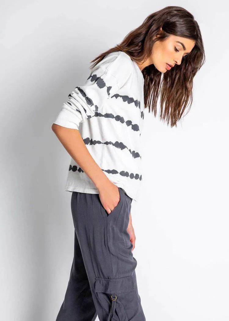 PJ Salvage Minimalist Pullover- Tie Dye