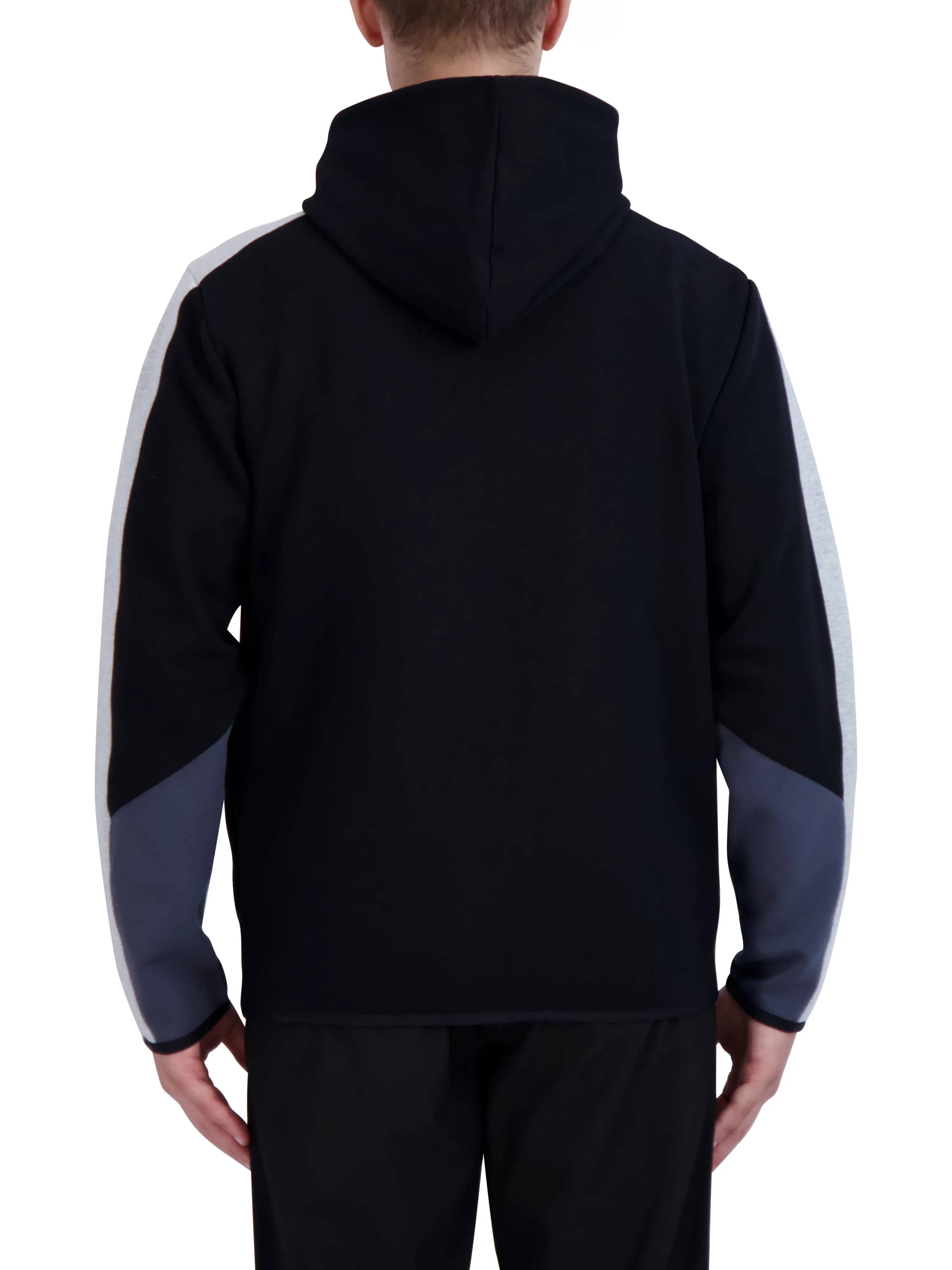 Reebok Men's Colorblocked Full Zip Hoodie, up to Size 3XL
