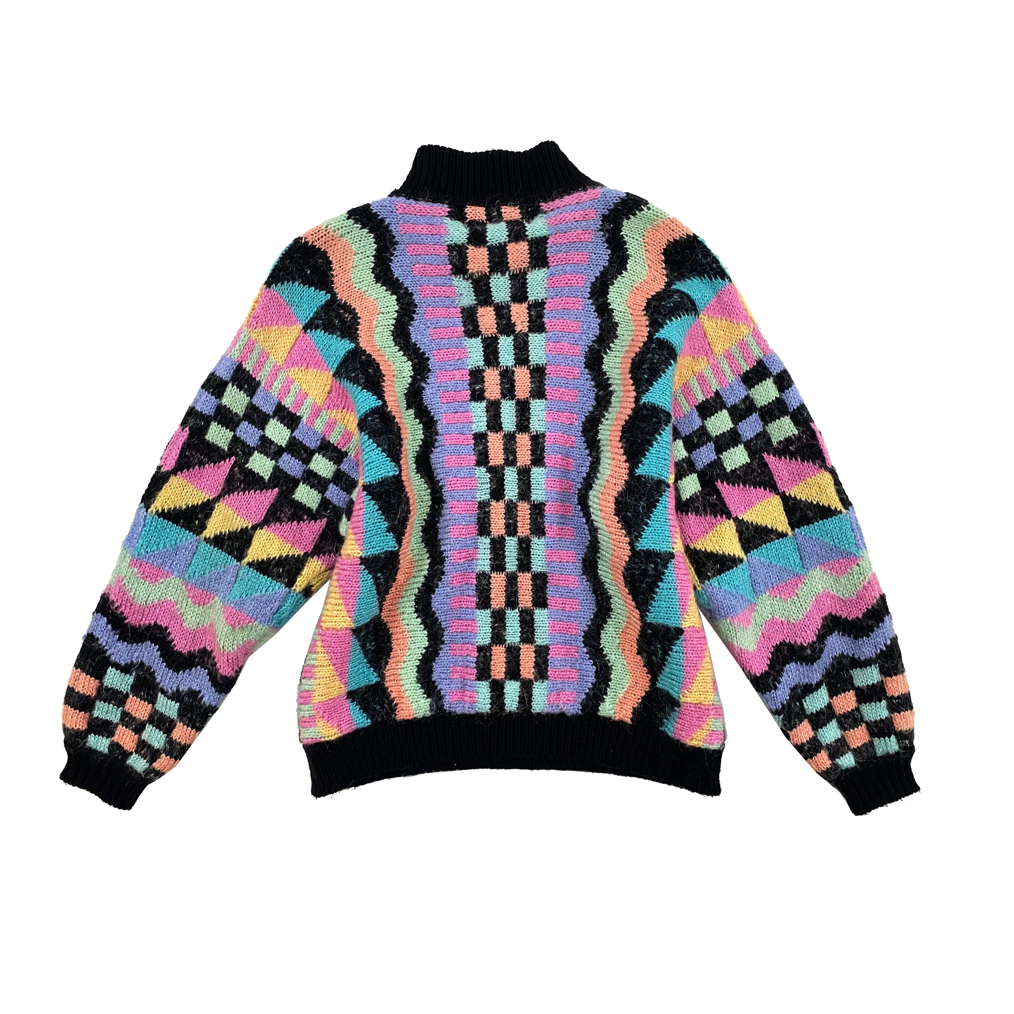 Retro Pastel Sweater (M)