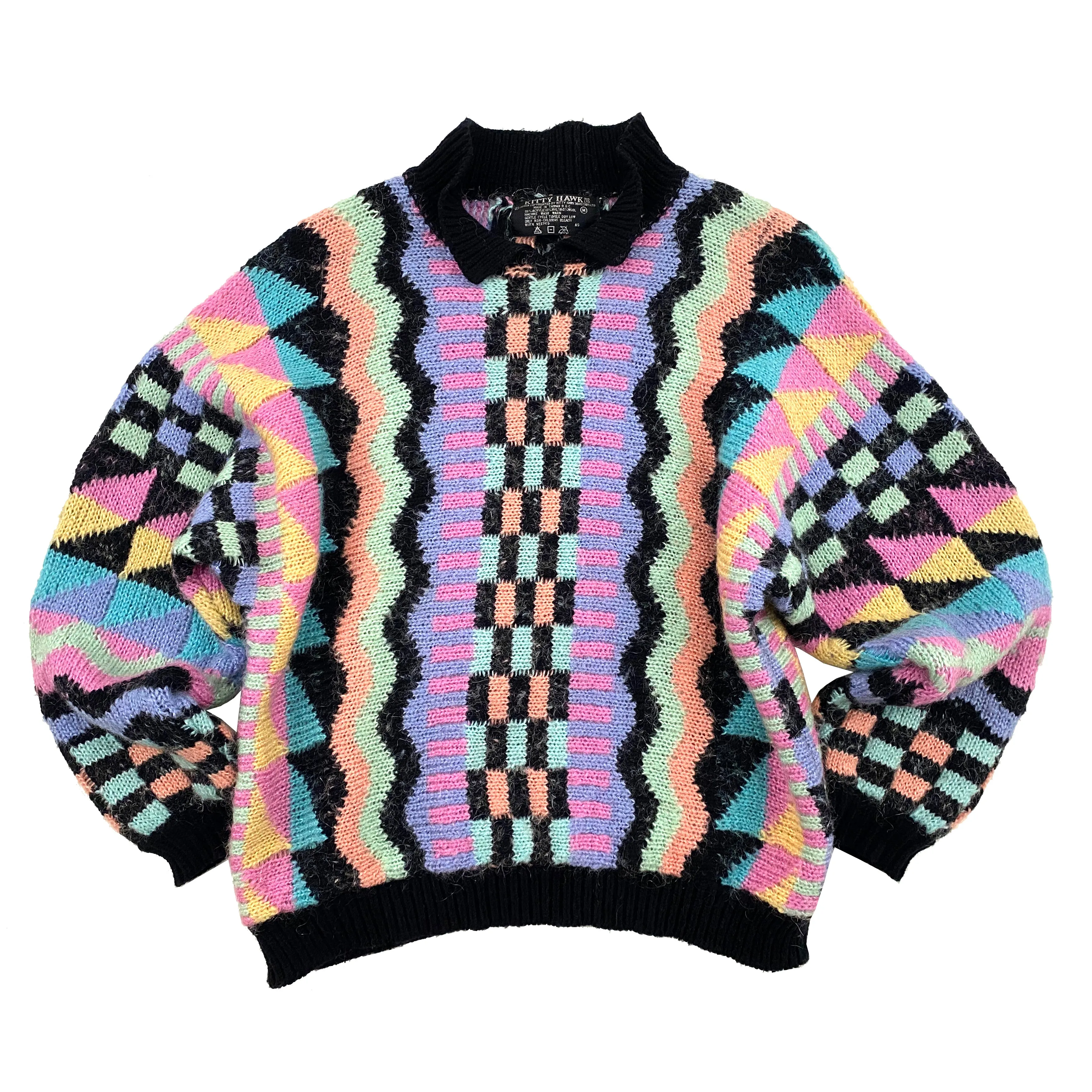 Retro Pastel Sweater (M)