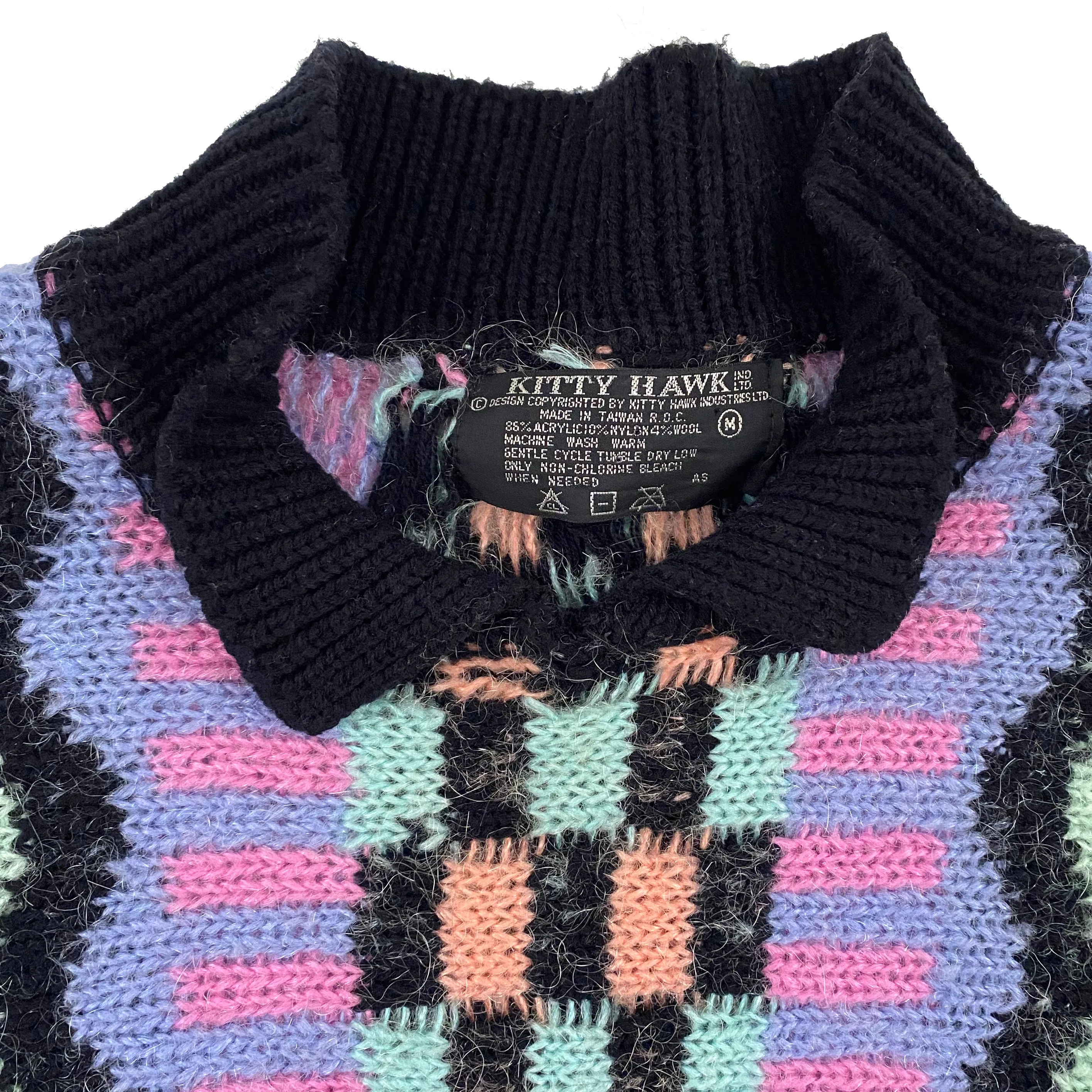 Retro Pastel Sweater (M)