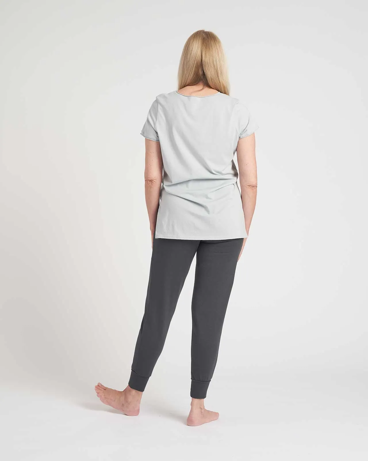 Super Soft Terry Joggers - Black Sand