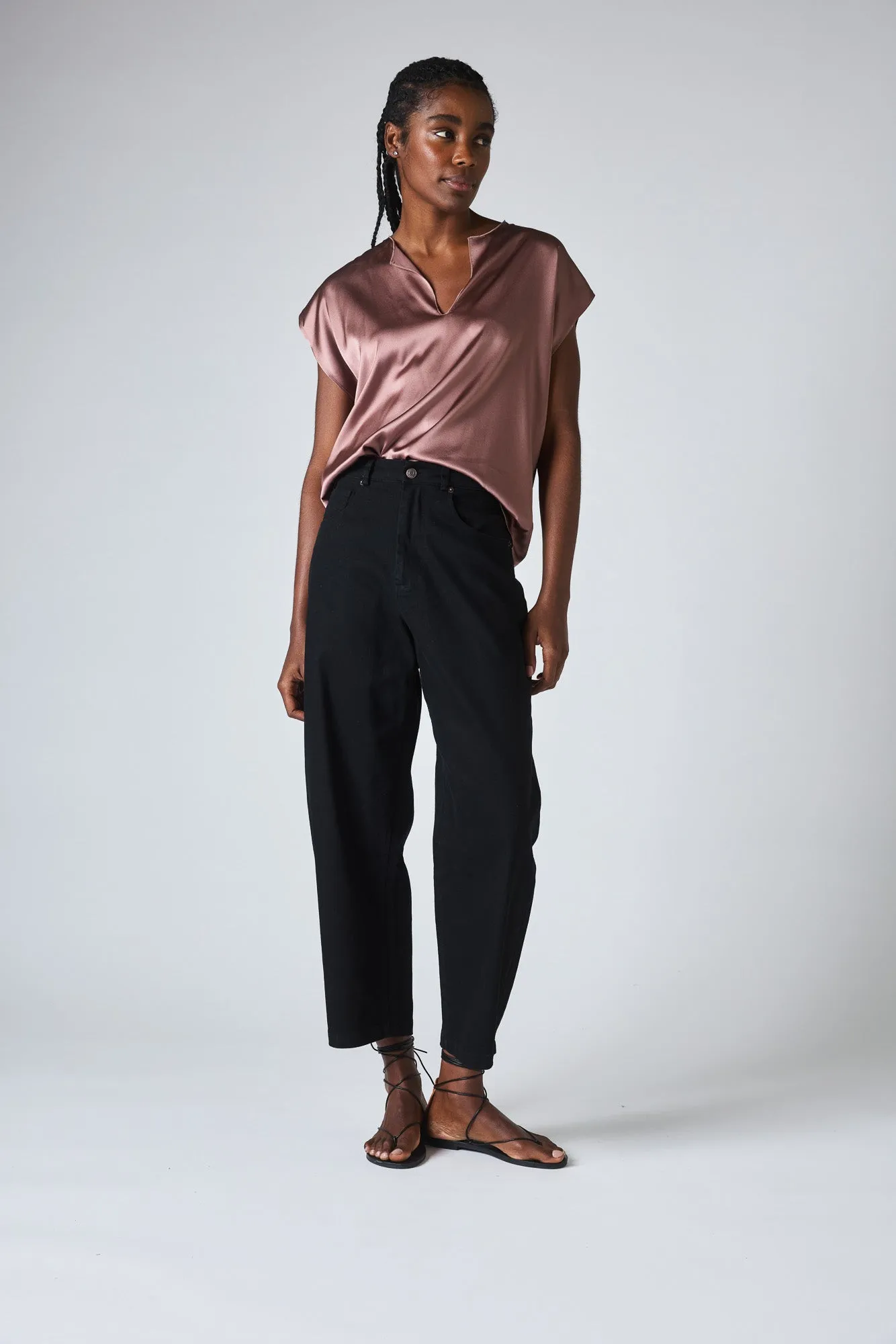 The Classic Barrel Leg Jeans