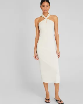 Variegated Rib Knit Dress