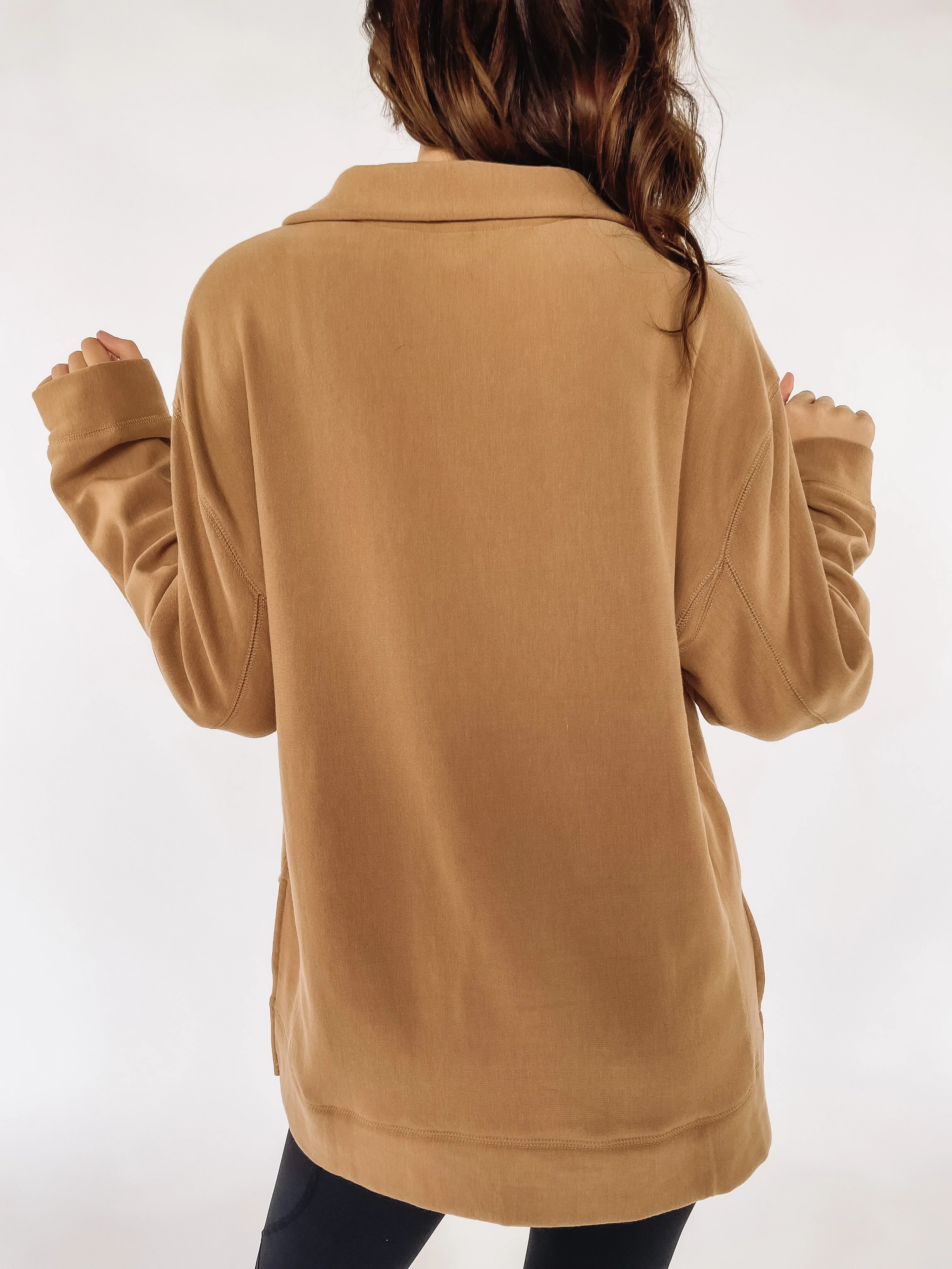 Weekend Vibes Half-zip Pullover