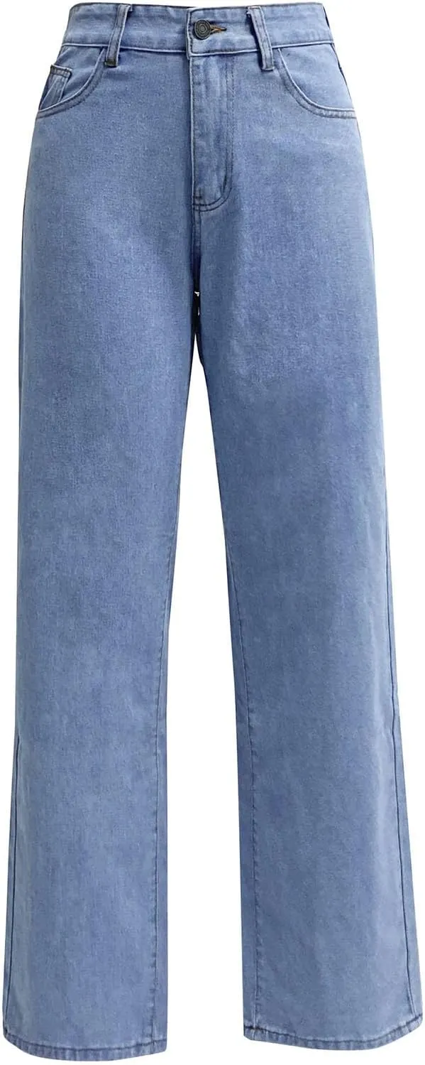 Women's 2024 Modern Skinny Jeans Insta Stretch Juniors Jeans Classic Mid Waisted Bootcut Straight Trendy Denim Pants