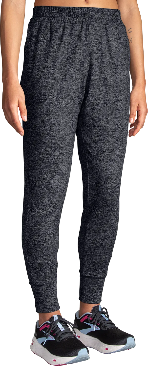 Women’s Luxe Jogger (090 - Heather Black) Lo
